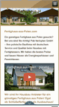 Mobile Screenshot of fertighaus-aus-polen.com
